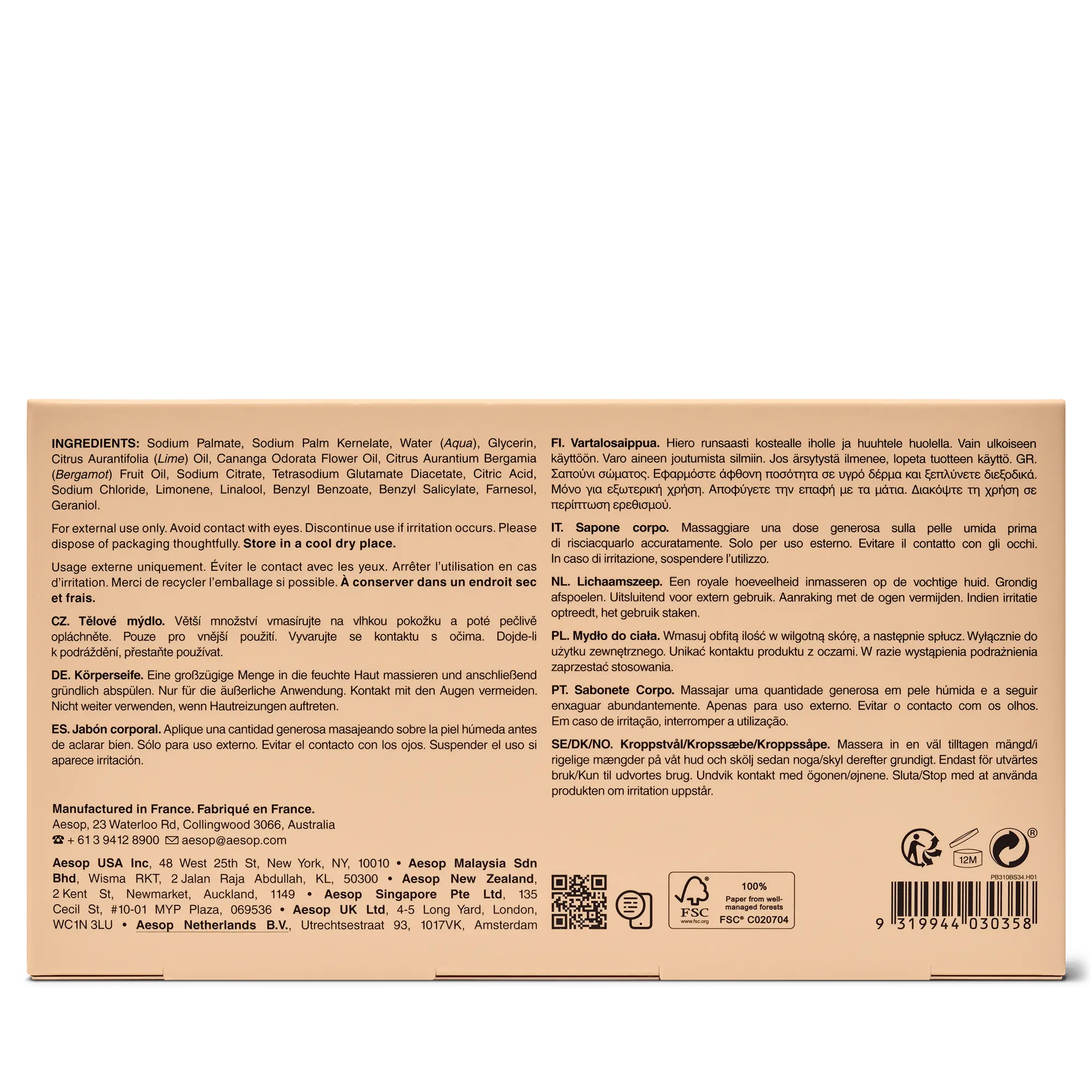 Refresh Body Cleansing Slab