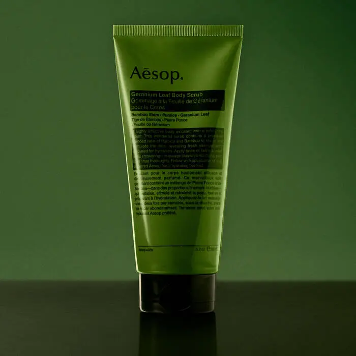 Geranium Leaf Body Scrub