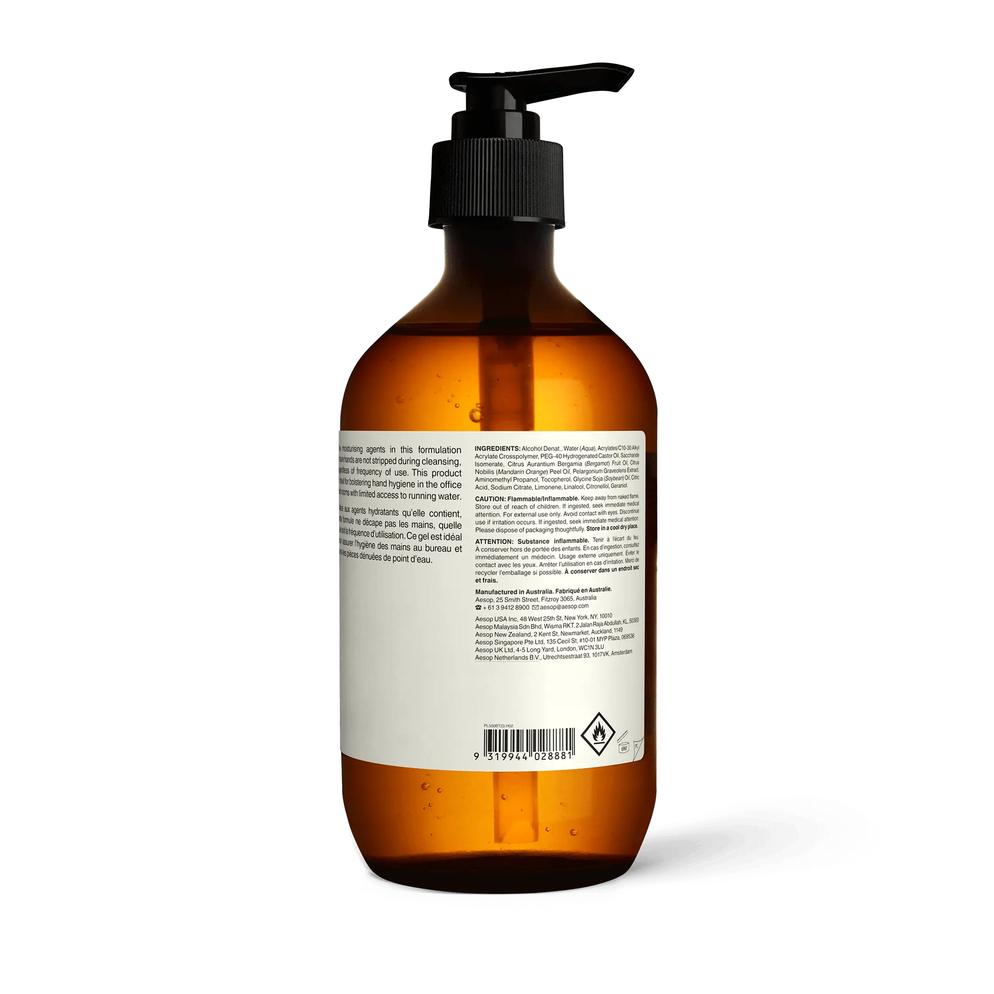 Geranium Leaf Rinse-Free Hand Wash