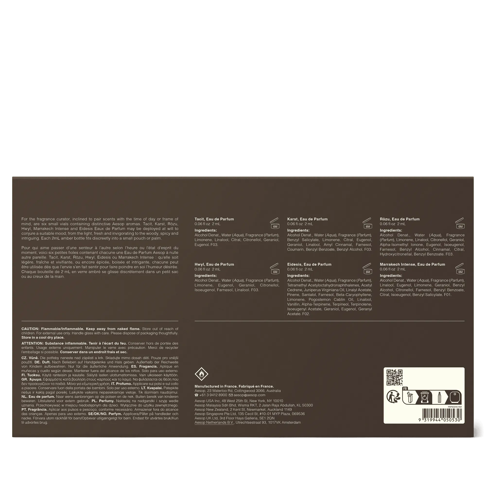 Fragrance Anthology Volume I