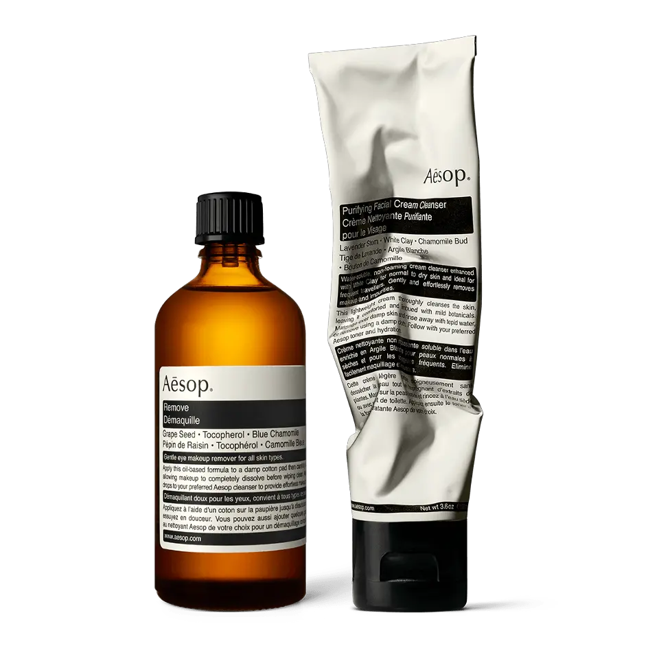 Makeup Removal Duo for Dry Skin